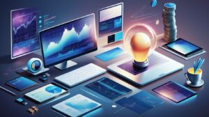 layar yang menunjukkan grafik dividen ZDS
